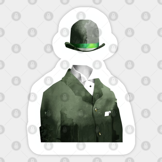 Invisible Man Sticker by Inchpenny